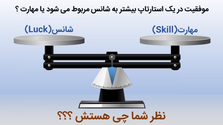 شانس یا مهارت در کسب وکار